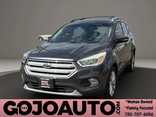 Magnetic Metallic 2017 Ford Escape Titanium