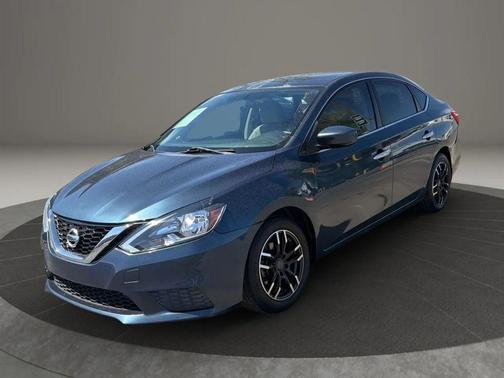Blue 2016 Nissan Sentra SV
