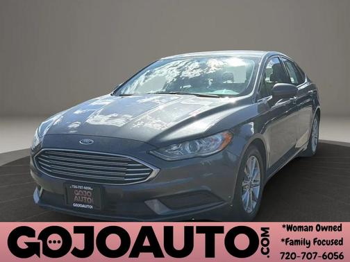 Shadow Black 2017 Ford Fusion SE