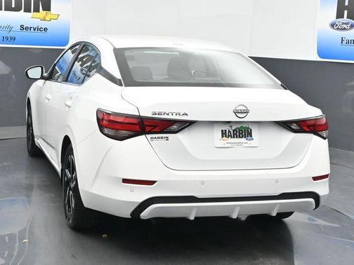 Cloud White 2025 Nissan Sentra SV