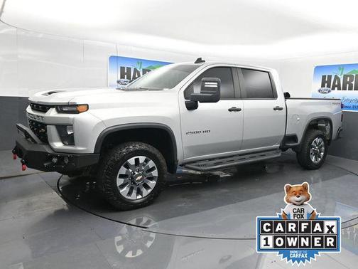 Silver Ice Metallic 2022 Chevrolet Silverado 2500 Custom