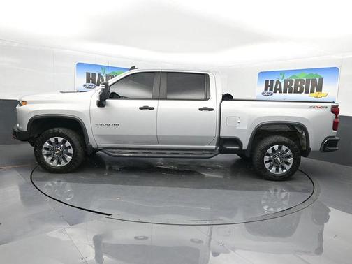 Silver Ice Metallic 2022 Chevrolet Silverado 2500 Custom