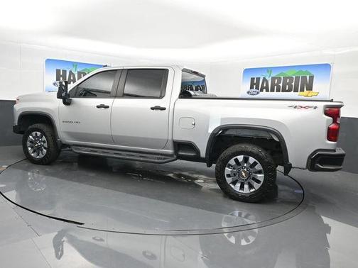 Silver Ice Metallic 2022 Chevrolet Silverado 2500 Custom