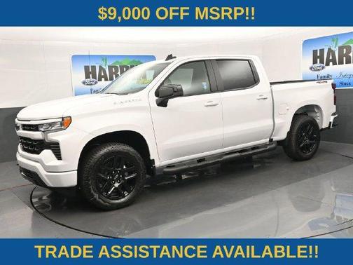 Summit White 2026 Chevrolet Silverado 1500 RST