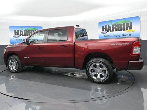 Red 2022 RAM 1500 Big Horn