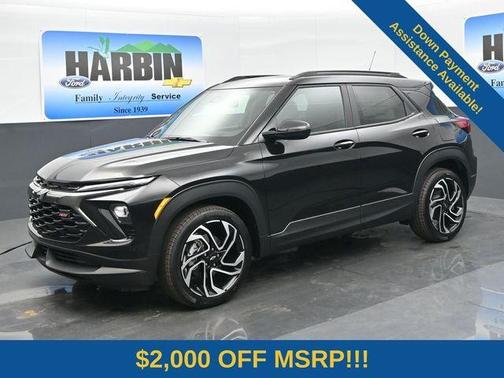 Black 2026 Chevrolet Trailblazer RS