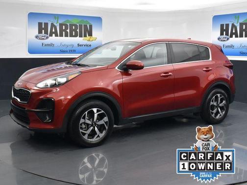 Red 2022 Kia Sportage LX