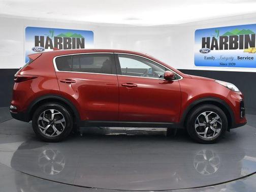 Red 2022 Kia Sportage LX