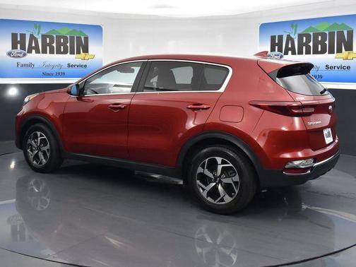 Red 2022 Kia Sportage LX