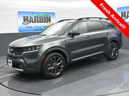 Green 2021 Kia Sorento SX Prestige X-Line