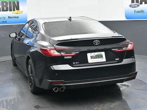 Midnight Black Metallic 2025 Toyota Camry SE