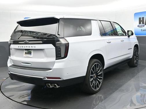 Polar White 2026 Chevrolet Suburban High Country