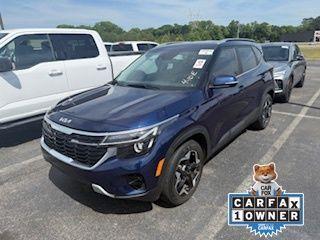 Dark Ocean Blue 2024 Kia Seltos EX