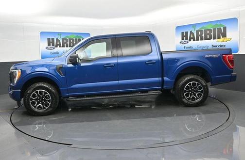 Blue Metallic 2022 Ford F-150 XLT