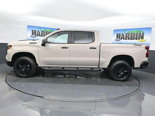 White 2026 Chevrolet Silverado 1500 Custom Trail Boss