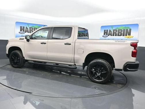 White 2026 Chevrolet Silverado 1500 Custom Trail Boss