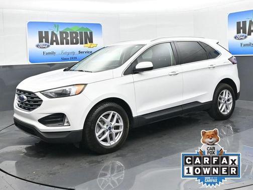 Oxford White 2022 Ford Edge SEL