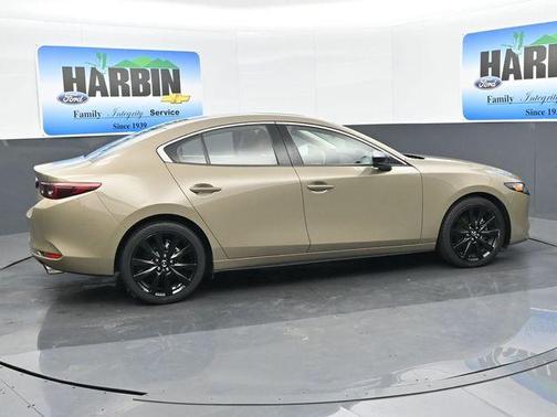 Zircon Sand Metallic 2024 Mazda Mazda3 2.5 Carbon Turbo