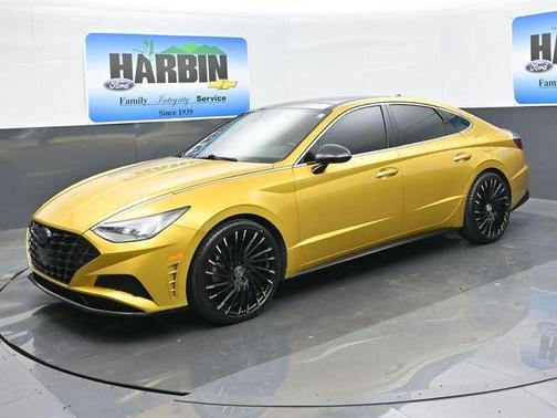 Yellow 2020 Hyundai SONATA SEL Plus