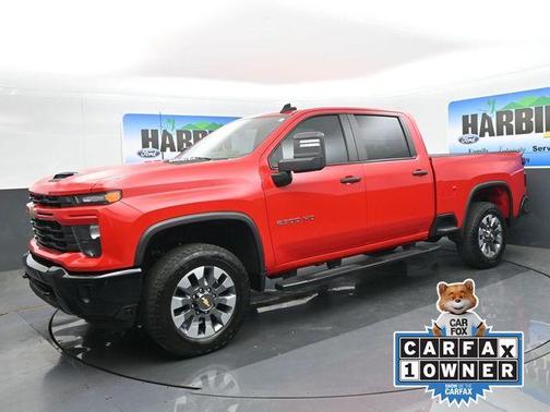 Red 2024 Chevrolet Silverado 2500 Custom