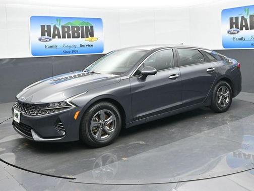 Gravity Gray 2021 Kia K5 LXS