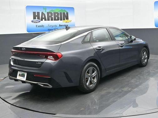 Gravity Gray 2021 Kia K5 LXS