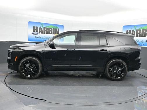 Black Metallic 2026 Chevrolet Traverse RS