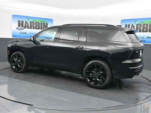 Black Metallic 2026 Chevrolet Traverse RS