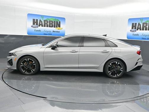 Gray 2022 Kia K5 GT-Line
