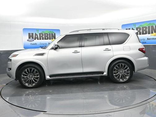 Brilliant Silver Metallic 2022 Nissan Armada Platinum