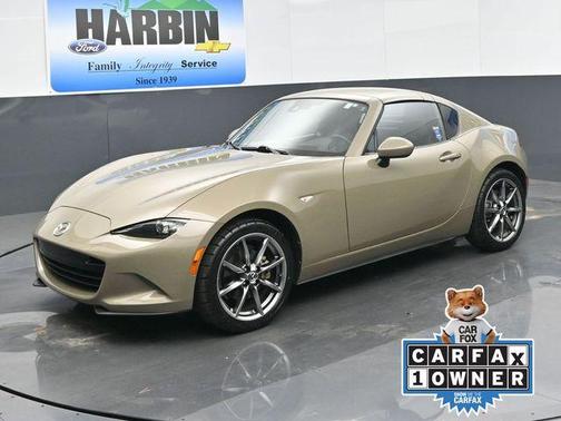 Zircon Sand Metallic 2023 Mazda MX-5 Miata RF Grand Touring