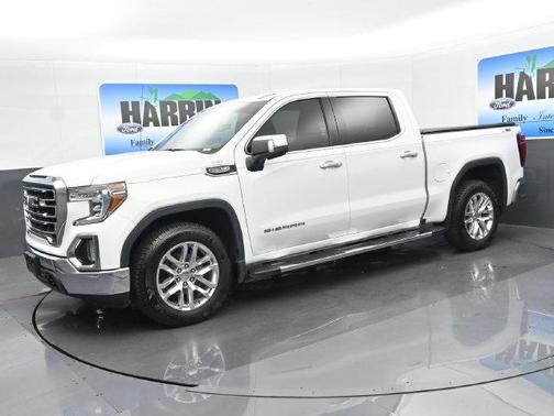 Summit White 2021 GMC Sierra 1500 SLT