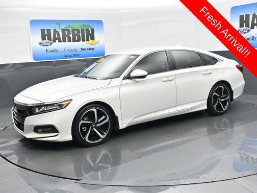 White 2020 Honda Accord Sport 1.5T
