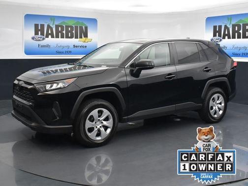 Midnight Black Metallic 2022 Toyota RAV4 LE