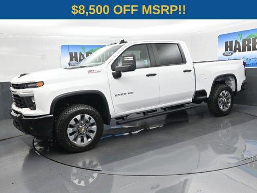 Summit White 2026 Chevrolet Silverado 2500 Custom