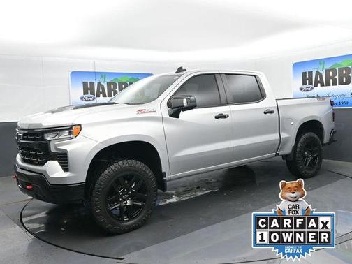 Silver Ice Metallic 2022 Chevrolet Silverado 1500 LT Trail Boss