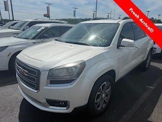 White Diamond Clearcoat 2014 GMC Acadia SLT-1