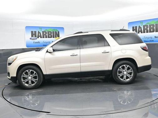 White Diamond Clearcoat 2014 GMC Acadia SLT-1