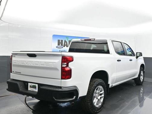 Summit White 2025 Chevrolet Silverado 1500 WT