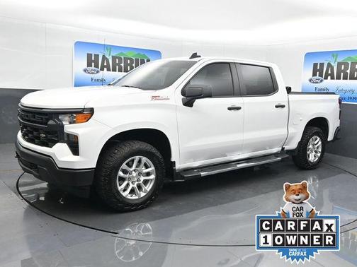 Summit White 2025 Chevrolet Silverado 1500 WT