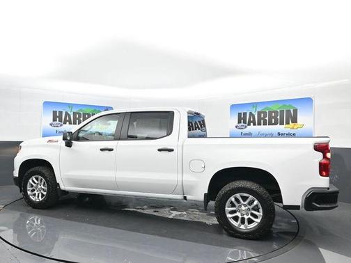 Summit White 2025 Chevrolet Silverado 1500 WT