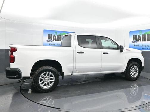Summit White 2025 Chevrolet Silverado 1500 WT