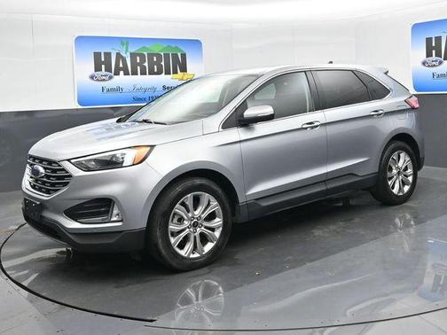 Silver Metallic 2024 Ford Edge Titanium
