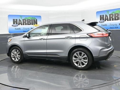 Silver Metallic 2024 Ford Edge Titanium