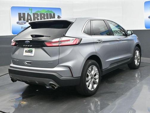 Silver Metallic 2024 Ford Edge Titanium