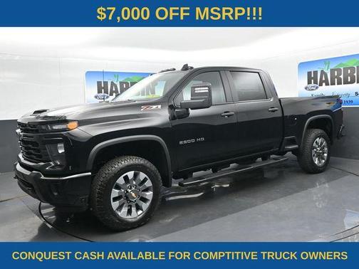 Black 2026 Chevrolet Silverado 2500 Custom