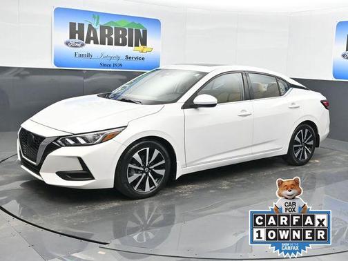 Aspen White 2023 Nissan Sentra SV