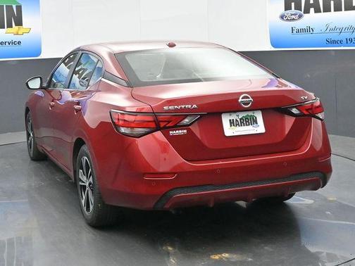 Scarlet Ember 2023 Nissan Sentra SV
