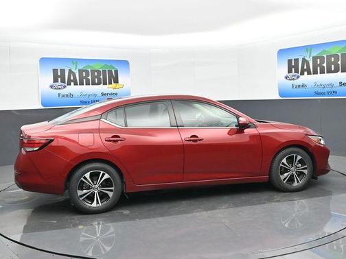 Scarlet Ember 2023 Nissan Sentra SV