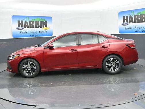 Scarlet Ember 2023 Nissan Sentra SV
